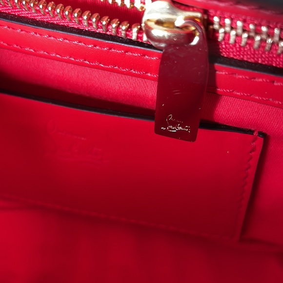 Christian louboutin Carasky hobo courones black leather bag $1890 - Picture 13 of 14